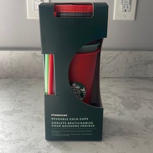 Starbucks reusable cold cups set of 5.